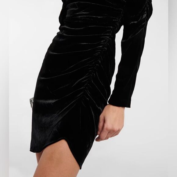 VERONICA BEARD velvet minidress size 2 - Picture 2 of 10